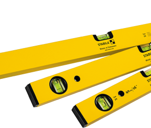 CLASSIC SET 70, 3-piece spirit level set: 100 cm, 60 cm, 40 cm