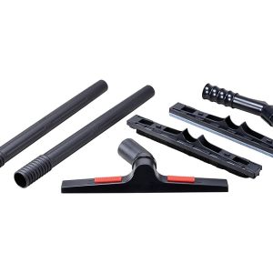 Floor set vacuum cleaner
